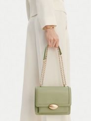 GINO ROSSI Torebka EO-KY129 Zielony. Zielone torebki klasyczne damskie Gino Rossi, bez wzorów, z materiału, wizytowe, bez kołnierzyka, bez ramiączek. Za 299.99 zł.