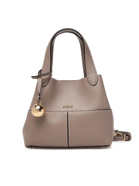Furla Torebka Primrose Mini WB02226 HSF000 2572S Szary. Szare torebki klasyczne damskie Furla, bez wzorów, ze skóry, bez dodatków. Za 1,299.00 zł.