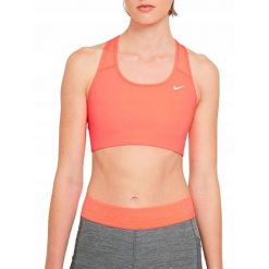 Stanik Sportowy damki Nike Nike Top treningowy. Brązowe biustonosze sportowe damskie Nike, xs, bez wzorów, bez ramiączek. Za 107.00 zł.