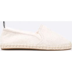 Marc O'Polo - Kapcie. Brązowe kapcie damskie Marc O´Polo, z materiału. W wyprzedaży za 89.90 zł.