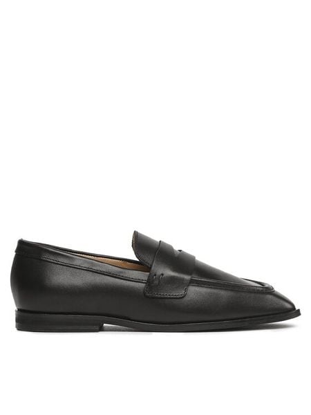 Gino Rossi Lordsy PENELOPE-01 Czarny. Czarne mokasyny damskie Gino Rossi, ze skóry. Za 219.99 zł.