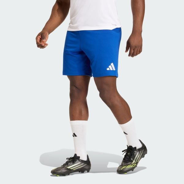 Szorty Entrada 26. Białe szorty męskie Adidas, bez wzorów, sportowe. Za 79.95 zł.