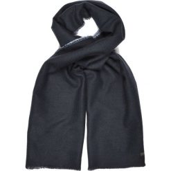 SZALIK MĘSKI DWUSTRONNY. Niebieskie szaliki męskie TOP SECRET, na jesień, bez wzorów, z tkaniny. W wyprzedaży za 19.99 zł.
