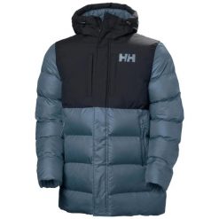 Długa kurtka z kapturem Helly Hansen Active. Niebieskie kurtki męskie Helly Hansen, bez wzorów, z puchu, sportowe, z kapturem. Za 1,117.05 zł.