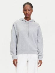 BOSS Bluza C_Ehoody 50547572 Szary Oversize. Szare bluzy bez kaptura damskie Boss, m, z bawełny. Za 419.99 zł.