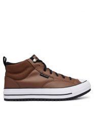 Converse Trampki Chuck Taylor All Star Malden Street Weatherized A18145C Brązowy. Brązowe trampki i tenisówki męskie Converse, bez wzorów, ze skóry, bez zapięcia. Za 419.99 zł.