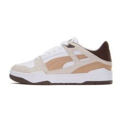 Buty Puma Slipstream Cord M 39210901 białe. Białe buty sportowe na co dzień męskie z gumy, bez zapięcia. Za 486.89 zł.