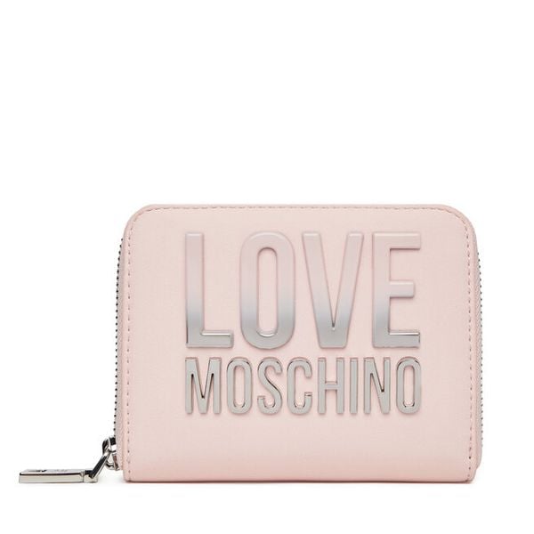 Portfel LOVE MOSCHINO. Czerwone portfele damskie Love Moschino, bez wzorów. Za 339.99 zł.