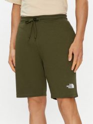 The North Face Szorty sportowe Graphic NF0A3S4F Zielony Regular Fit. Zielone szorty męskie The North Face, m, z bawełny. Za 139.99 zł.