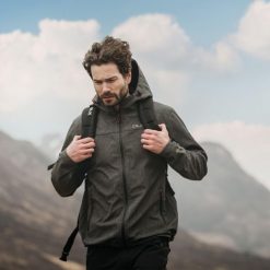 Kurtka Softshell Męska DLX Windproof. Czarne kurtki męskie DLX, m, bez wzorów, z softshellu, bez kaptura. Za 358.50 zł.