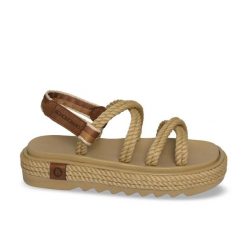 Sandały damskie na platformie Tahiti. Brązowe obuwie trekkingowe damskie Aulp, na lato. Za 239.99 zł.
