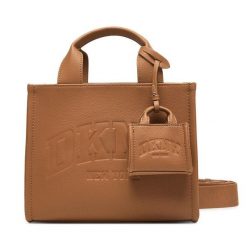 Torebka DKNY. Brązowe torebki klasyczne damskie DKNY, bez wzorów, bez dodatków. Za 609.99 zł.