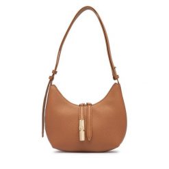 Torebka Furla. Brązowe torebki klasyczne damskie Furla, bez wzorów, bez dodatków. Za 1,259.00 zł.