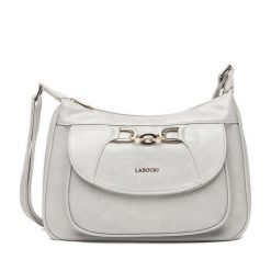 Torebka Lasocki. Szare listonoszki damskie Lasocki, bez wzorów, bez dodatków. Za 189.99 zł.