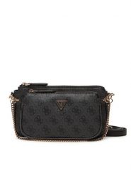 Guess Torebka Noelle II Mini HWBG96 72710 Szary. Szare listonoszki damskie Guess, z aplikacjami, ze skóry, bez dodatków. Za 439.99 zł.