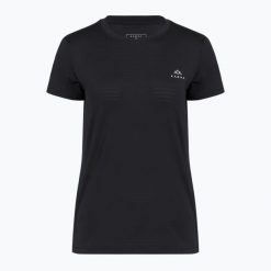 Koszulka damska trekkingowa KADVA TrailCore. Czarne bluzki sportowe damskie KADVA, s, z elastanu, bez kołnierzyka, bez ramiączek. Za 69.99 zł.