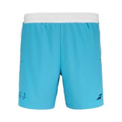 Stock Padel S.L. Spodenki Babolat Lebron 25 jasnoniebieskie. Czarne szorty damskie BABOLAT, bez wzorów, sportowe. Za 249.99 zł.