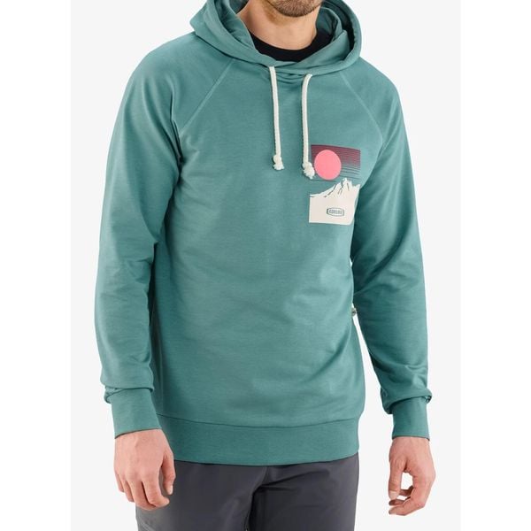 Bluza z kapturem męska Edelrid Tecu Hoody. Zielone bluzy z kapturem męskie EDELRID, m. Za 251.99 zł.