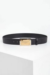 Pasek męski skórzany DOLCE & GABBANA. Paski męskie Dolce & Gabbana, bez wzorów. W wyprzedaży za 2,001.75 zł.