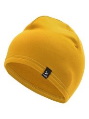 Haglöfs Czapka beanie "Betula" w kolorze musztardowym rozmiar: M/L. Żółte czapki zimowe damskie Haglöfs, z materiału. Za 109.45 zł.