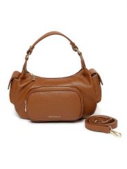 Mia Tomazzi Skórzana torebka "Bechi" w kolorze jasnobrązowym - 32 x 19 x 12 cm rozmiar: onesize. Brązowe torebki klasyczne damskie Mia Tomazzi, bez wzorów, z materiału, bez dodatków. Za 347.99 zł.