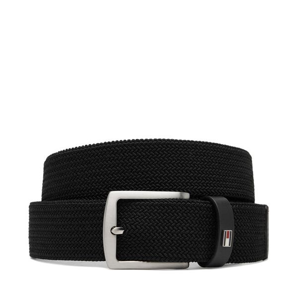 Pasek Męski Tommy Hilfiger. Czarne paski męskie Tommy Hilfiger, bez wzorów. Za 139.99 zł.