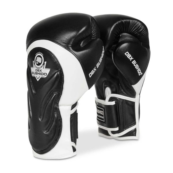 Rękawice bokserskie z systemem Wrist Protect DBX Bushido BB5. Białe szorty sportowe męskie DBX BUSHIDO, z materiału, na fitness i siłownię. Za 249.99 zł.