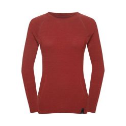 Koszulka termoaktywna damska Fjord Nansen Oxiva Merino LS. Czerwone bielizna termoaktywna damska FJORD NANSEN, l, bez wzorów. Za 184.99 zł.