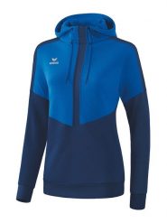 Erima Bluza "Squad" w kolorze niebiesko-granatowym rozmiar: 36. Niebieskie bluzy z kapturem damskie Erima. Za 87.81 zł.