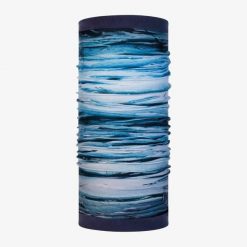 Komin na szyję dla dorosłych Buff Polar Reversible. Niebieskie szaliki męskie Buff, bez wzorów, z polaru. W wyprzedaży za 119.60 zł.