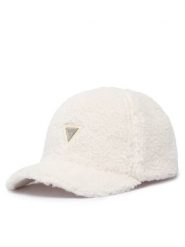 Guess Czapka z daszkiem J6BZ48 W4086 Kremowy. Białe czapki z daszkiem damskie Guess, z aplikacjami, z poliesteru. Za 134.99 zł.