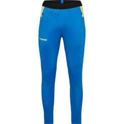 Spodnie treningowe Hummel Blaze Pro. Niebieskie spodnie sportowe damskie HUMMEL, na fitness i siłownię. Za 246.00 zł.