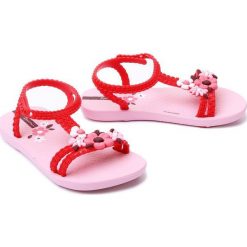 IPANEMA 83082 MY FIRST VI BABY 20697 pink/red, sandały dziecięce, rozmiary 21-27,5. Czerwone buciki dla niemowląt Ipanema, na lato, bez zapięcia. Za 40.00 zł.
