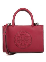 Tory Burch Torebka w kolorze jagodowym - 18 x 12 x 7 cm rozmiar: onesize. Czerwone torebki klasyczne damskie Tory Burch, bez wzorów, z materiału, bez dodatków. Za 862.61 zł.