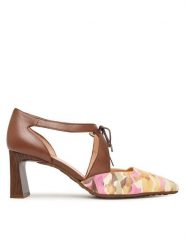 Hispanitas Półbuty BHV264664 C001 Kolorowy. Półbuty damskie Hispanitas, bez wzorów, ze skóry, bez obcasa, na obcasie. Za 679.99 zł.