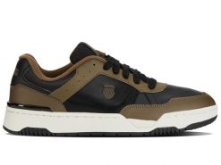 Sneakersy męskie K-Swiss Match Pro LTH skórzane buty sportowe czarne/brązowe. Czarne buty sportowe na co dzień męskie K-Swiss, bez zapięcia, na fitness i siłownię. Za 209.00 zł.