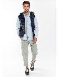 Northwood Kamizelka pikowana "Park" w kolorze granatowym rozmiar: L. Niebieskie kamizelki męskie Northwood, l. Za 113.63 zł.