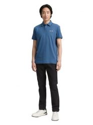 Tom Tailor Koszulka polo w kolorze niebieskim rozmiar: S. Niebieskie koszulki polo męskie Tom Tailor, s, bez wzorów, z bawełny, bez ramiączek. Za 52.55 zł.