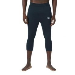 Bezszwowe spodnie narciarskie Helly Hansen H1 Pro. Niebieskie spodnie dresowe damskie Helly Hansen, na zimę, bez wzorów. Za 408.50 zł.