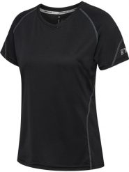Koszulka damska Newline base coolskin. Czarne bluzki sportowe damskie Newline, s, bez wzorów, z materiału, bez ramiączek. Za 153.95 zł.