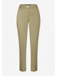 More & More Spodnie w kolorze oliwkowym rozmiar: 42. Brązowe spodnie materiałowe damskie MORE & MORE, bez wzorów, z materiału. Za 86.99 zł.