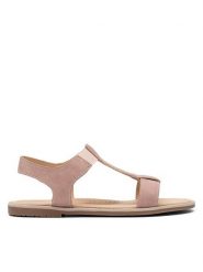 Nelli Blu Sandały CS166-3 Różowy. Czerwone sandały dziewczęce Nelli Blu, z materiału, bez zapięcia. Za 59.99 zł.