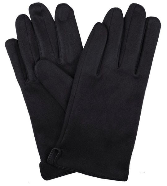 Miękkie i Delikatne Rękawiczki Męskie - Bawełniane - Czarne. Czarne rękawiczki męskie Em men's accessories, na jesień, bez wzorów, z bawełny. Za 99.00 zł.