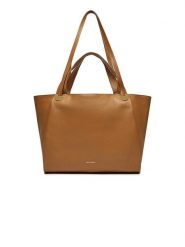 COCCINELLE Skórzana torebka w kolorze jasnobrązowym - 35 x 29 x 19 cm rozmiar: onesize. Brązowe torebki klasyczne damskie Coccinelle, bez wzorów, z materiału, bez dodatków. Za 981.37 zł.