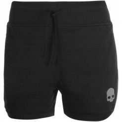 Spodenki tenisowe damskie Hydrogen Tech Shorts. Czarne szorty damskie HYDROGEN, bez wzorów, sportowe. Za 249.00 zł.