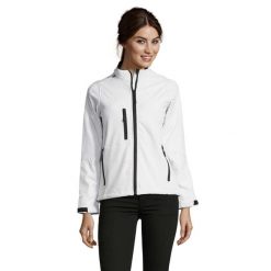 Kurtka Damska Roxy Soft Shell. Białe kurtki damskie SOL'S, l, bez wzorów, bez kaptura. Za 217.99 zł.