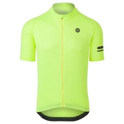 Męska koszulka rowerowa Essential szybkoschnąca żółta. Żółte t-shirty sportowe męskie Agu, m, z materiału, bez ramiączek, rowerowe. Za 324.95 zł.