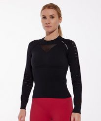 Bluza damska treningowa z długim rękawem Brubeck GYM. Czerwone bluzy sportowe damskie Brubeck, xl, bez wzorów, z dzianiny, bez ramiączek, długie, bez kaptura. Za 139.99 zł.