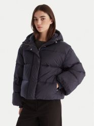 Calvin Klein Kurtka puchowa LV044D525G Granatowy Relaxed Fit. Niebieskie kurtki damskie CALVIN KLEIN, xxl, bez wzorów, z puchu, bez kaptura. Za 1,799.00 zł.