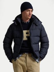 Polo Ralph Lauren Kurtka puchowa 710955875001 Granatowy Regular Fit. Niebieskie kurtki męskie Polo Ralph Lauren, m, bez wzorów, z puchu, bez kaptura. Za 1,959.00 zł.